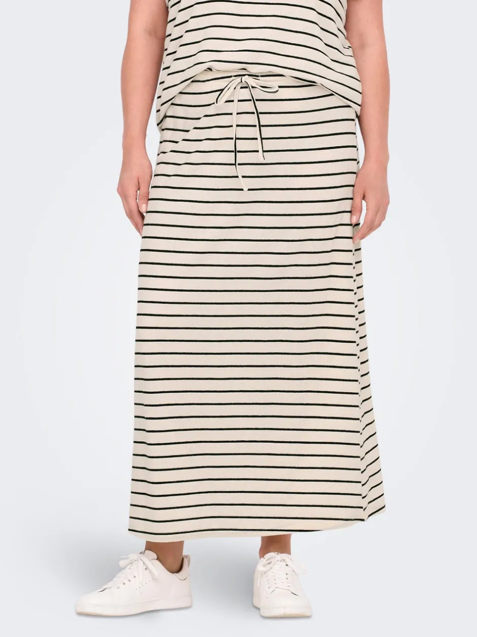 Clearance CARJANA Striknederdel Lang nederdel Dame Nederdele