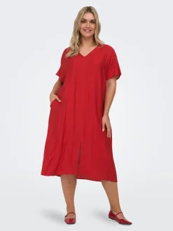 New CARJOANNA Midikjole Dame Kjoler