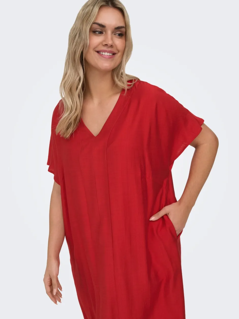 New CARJOANNA Midikjole Dame Kjoler