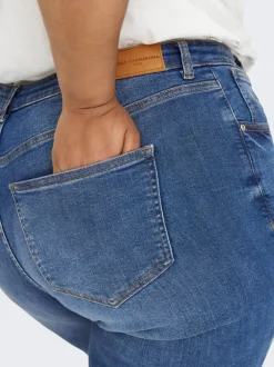 Outlet CARJUICY Høj talje Wide leg fit Jeans Dame Jeans|Jeans