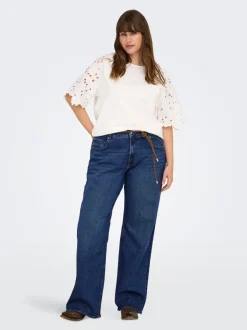 Best CARJUICY Høj talje Wide leg fit Jeans Dame Jeans|Jeans