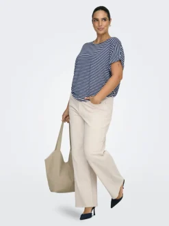 Online CARJUICY Høj talje Wide leg fit Jeans Dame Jeans|Jeans
