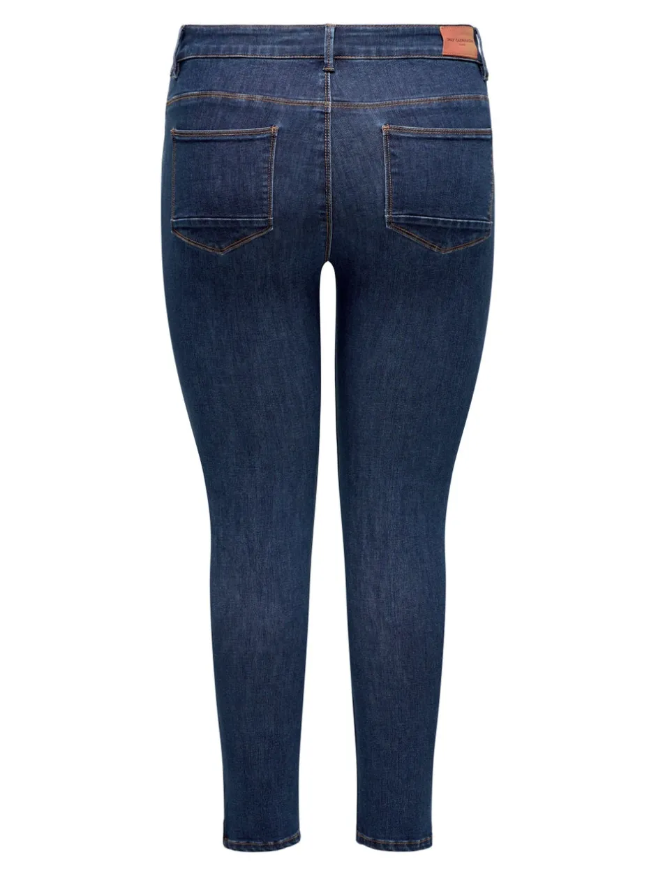 Online CARKARLA Mellemhøj talje Skinny fit Ankellængde Jeans Dame Jeans|Jeans