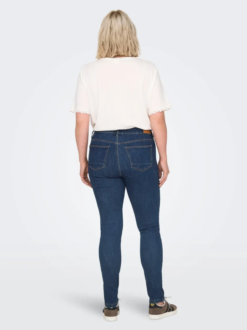 Online CARKARLA Mellemhøj talje Skinny fit Ankellængde Jeans Dame Jeans|Jeans
