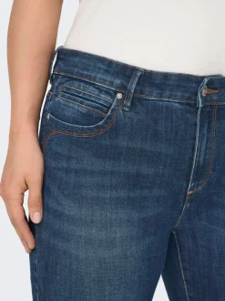 Online CARKARLA Mellemhøj talje Skinny fit Ankellængde Jeans Dame Jeans|Jeans