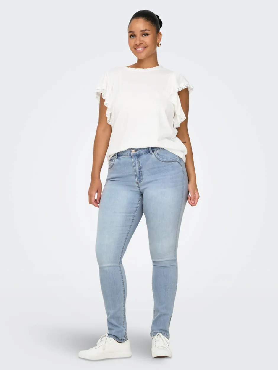Clearance CARKARLA Skinny fit Ankellængde Jeans Dame Jeans|Jeans