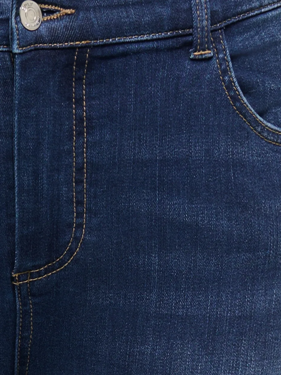 Hot CARLACE Mellemhøj talje Skinny fit Ankellængde Jeans Dame Jeans|Jeans