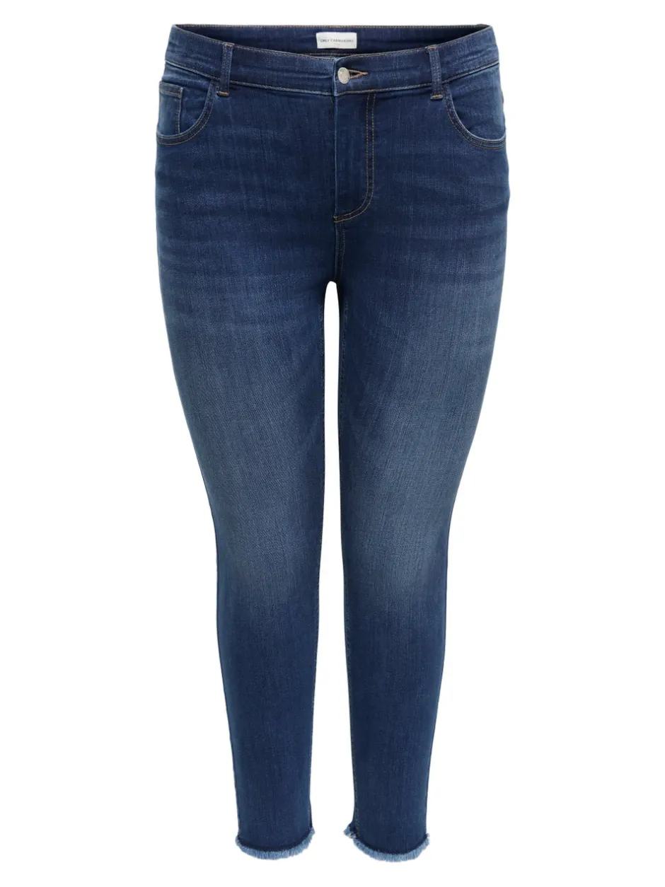 Hot CARLACE Mellemhøj talje Skinny fit Ankellængde Jeans Dame Jeans|Jeans