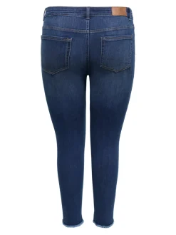 Hot CARLACE Mellemhøj talje Skinny fit Ankellængde Jeans Dame Jeans|Jeans