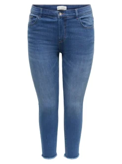 New CARLACE Mellemhøj talje Skinny fit Ankellængde Jeans Dame Jeans|Jeans