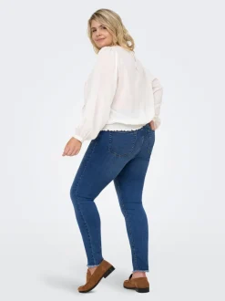 New CARLACE Mellemhøj talje Skinny fit Ankellængde Jeans Dame Jeans|Jeans