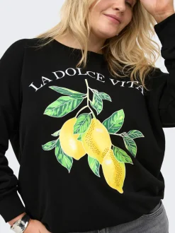 New CARLACEY Sweatshirt Dame Sweatshirts