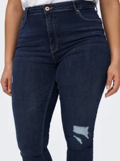 Clearance CARLAOLA Høj talje Skinny fit Jeans Dame Jeans|Jeans