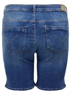 Clearance CARLAOLA Høj talje Skinny fit Denim-shorts Dame Shorts