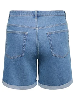 Outlet CARLAURA Høj talje Straight fit Jeans i straight fit Dame Shorts