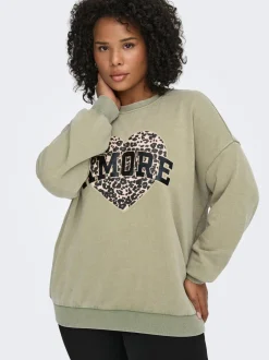 Hot CARLAUREN Sweatshirt Dame Sweatshirts