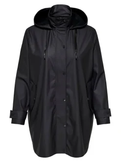 Clearance CARLILI Regnponcho Dame Jakker Og Frakker