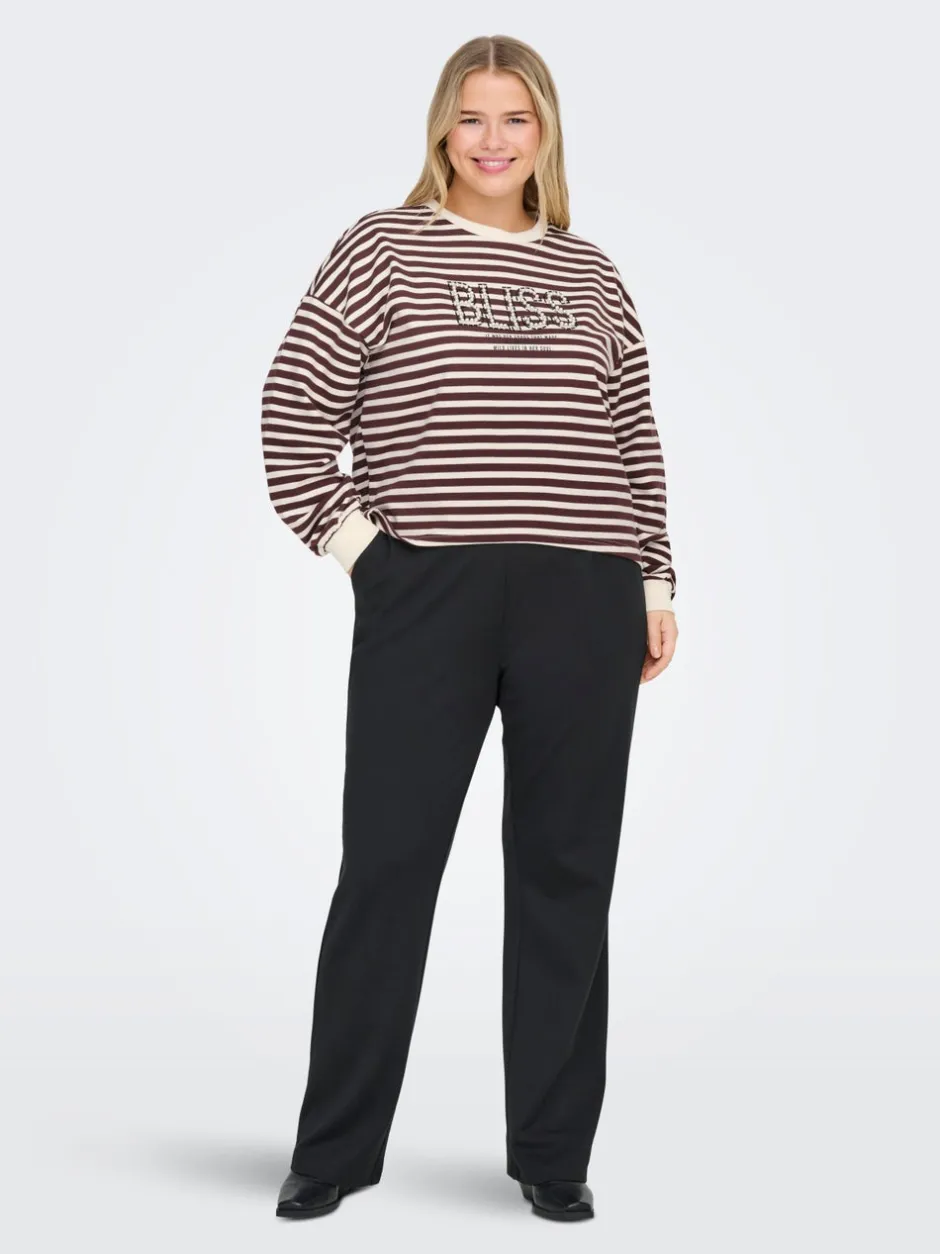 Sale CARLIZA Sweatshirt Dame Sweatshirts