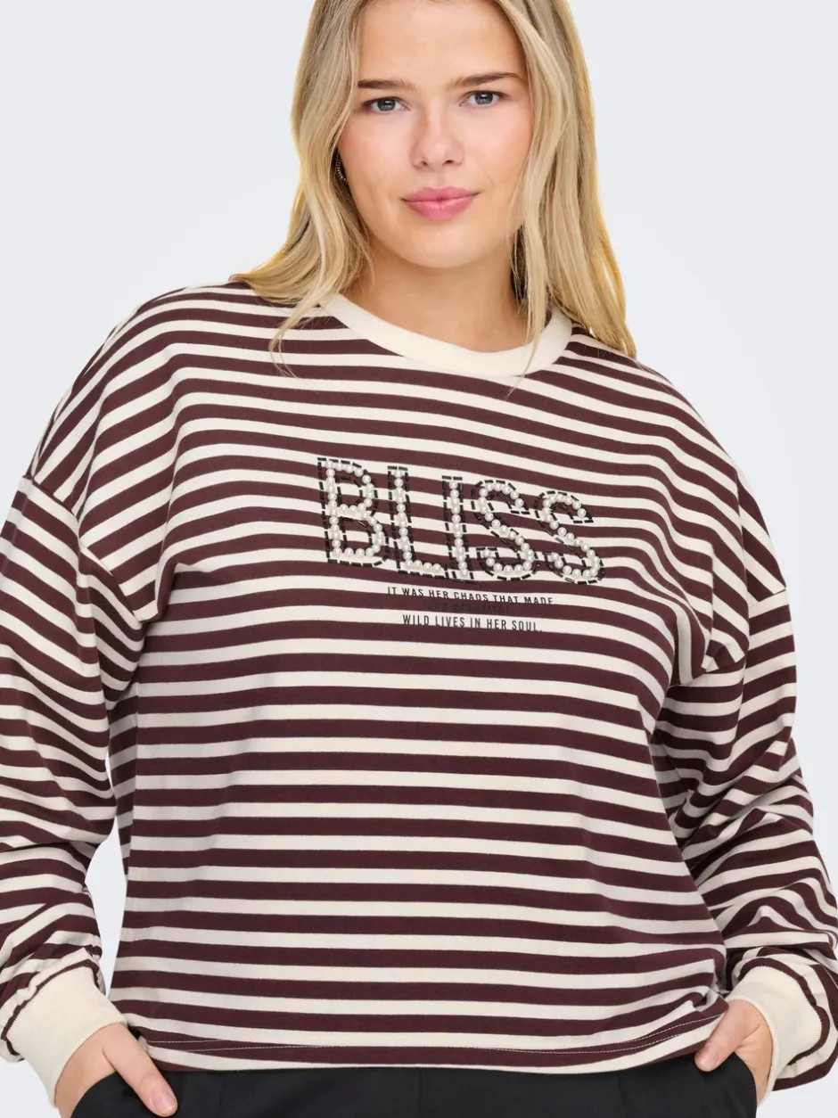 Sale CARLIZA Sweatshirt Dame Sweatshirts