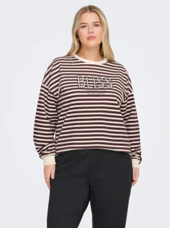 Sale CARLIZA Sweatshirt Dame Sweatshirts