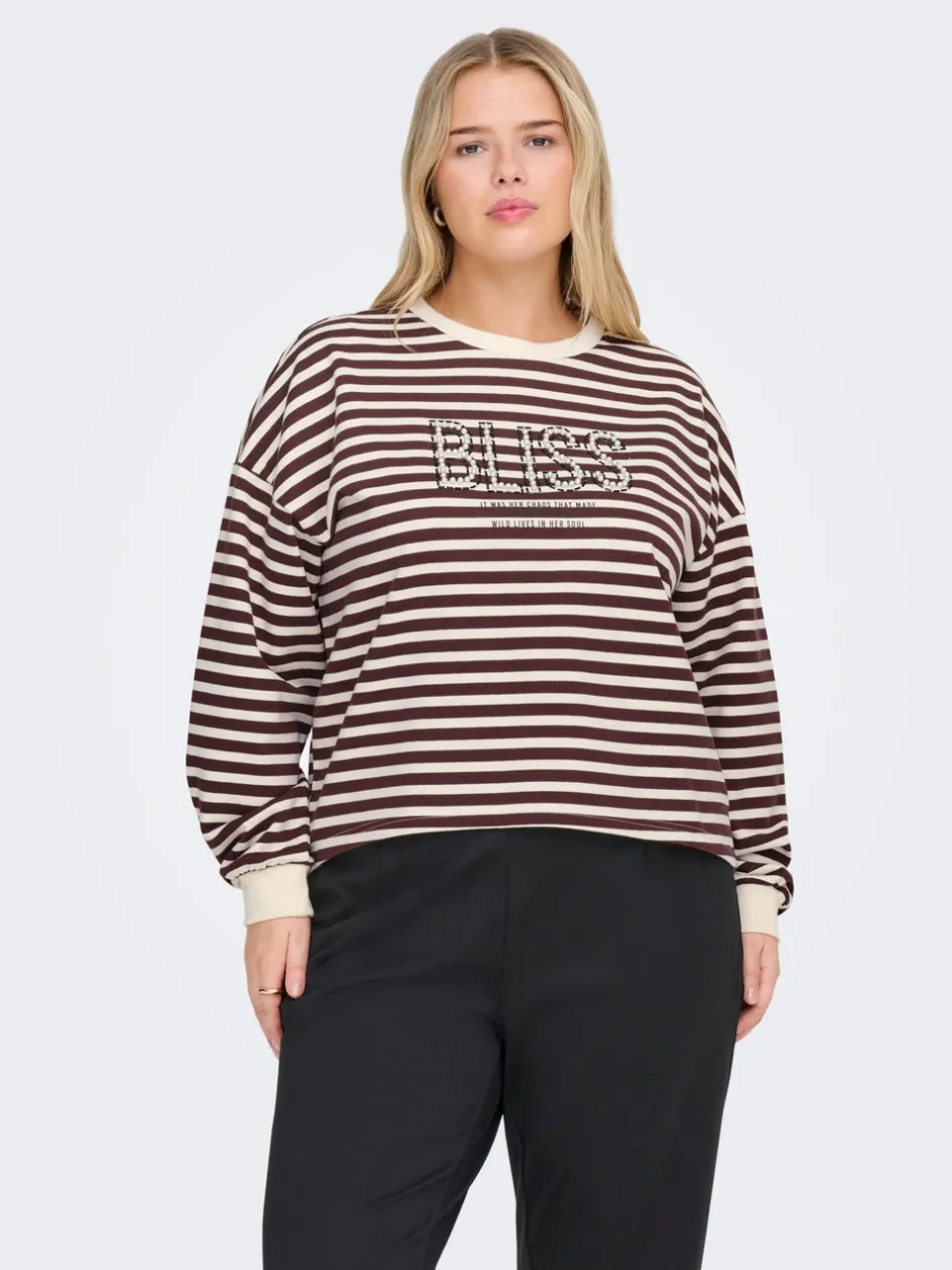 Sale CARLIZA Sweatshirt Dame Sweatshirts