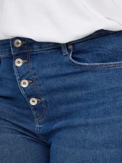 Hot CARLOLA Mellemhøj talje Skinny fit Jeans Dame Jeans|Jeans