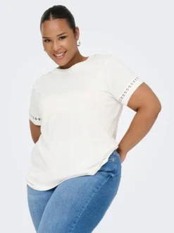 Hot CARLOTTE T-shirt Dame Toppe