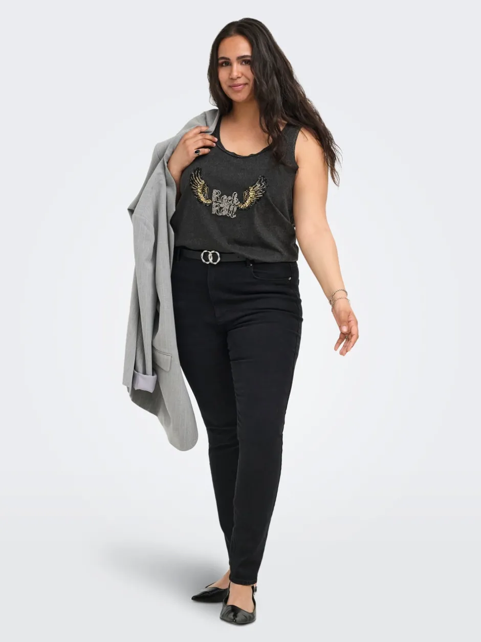 New CARLUCY Tanktop Dame Toppe