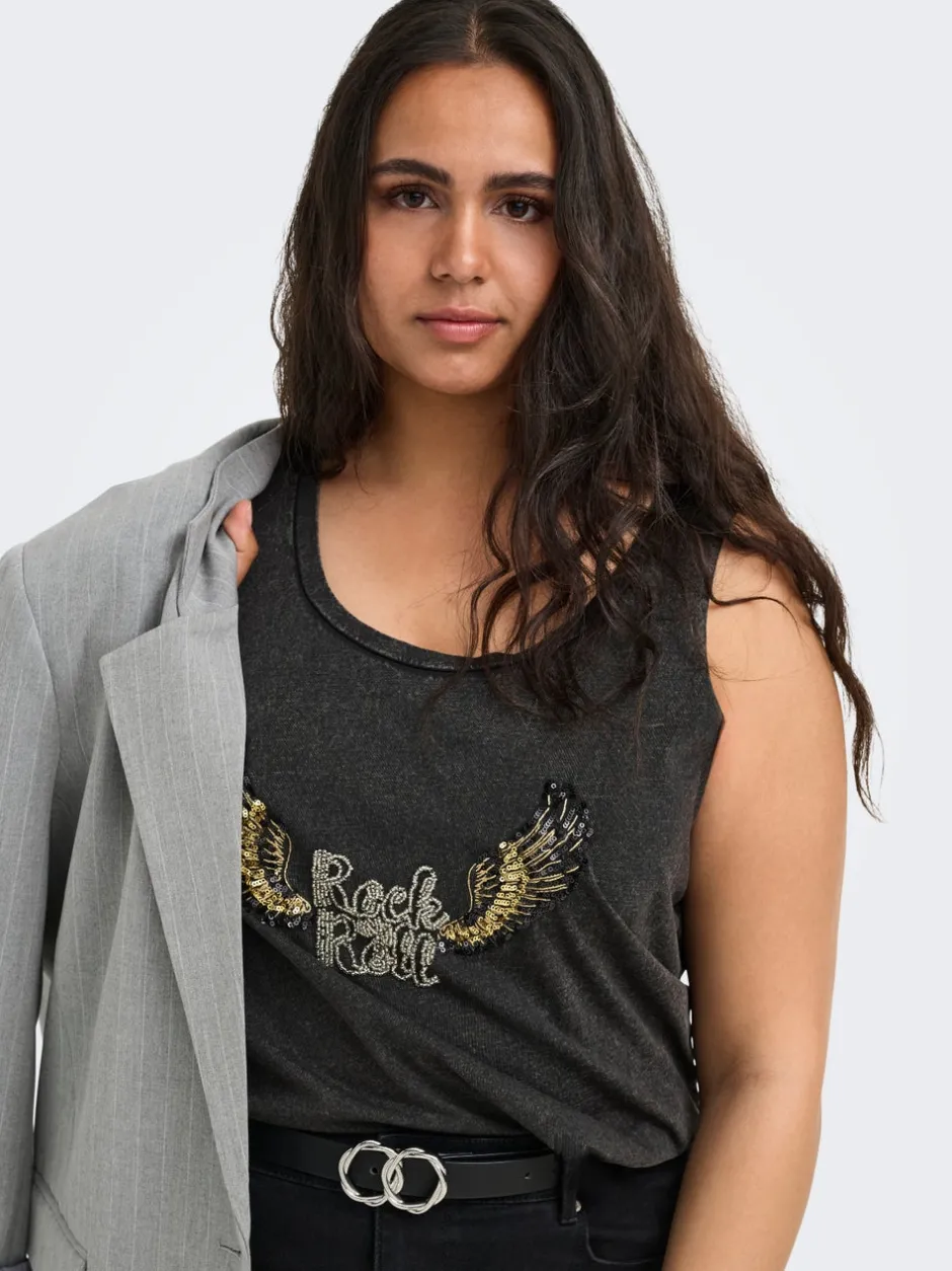 New CARLUCY Tanktop Dame Toppe