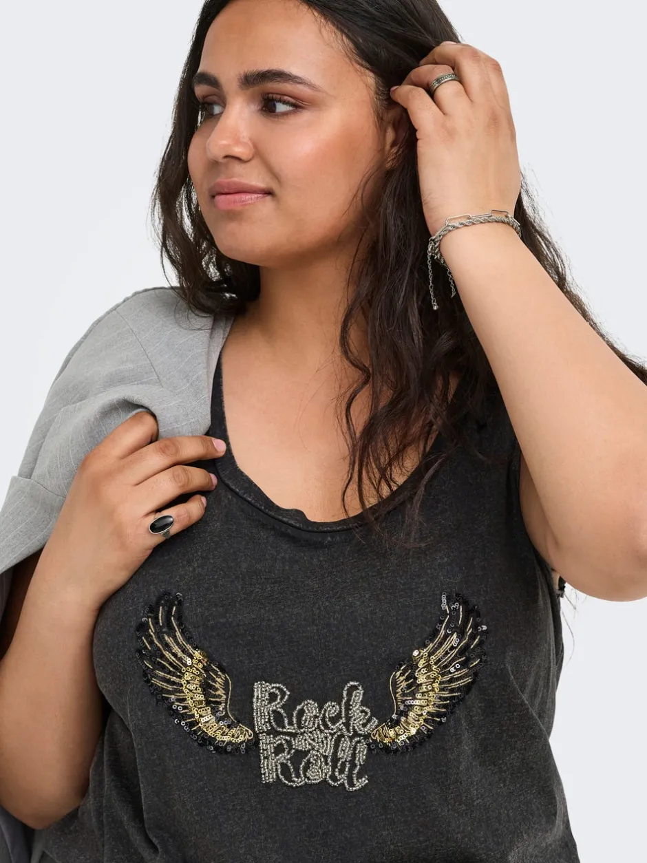 New CARLUCY Tanktop Dame Toppe