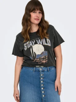 CARLUCY T-shirt Dame Toppe