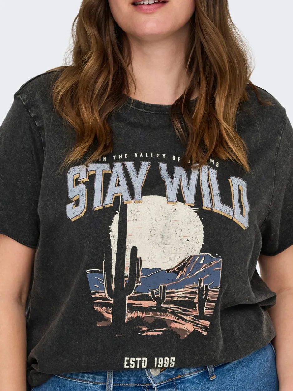 CARLUCY T-shirt Dame Toppe
