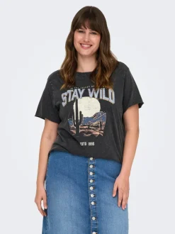 CARLUCY T-shirt Dame Toppe