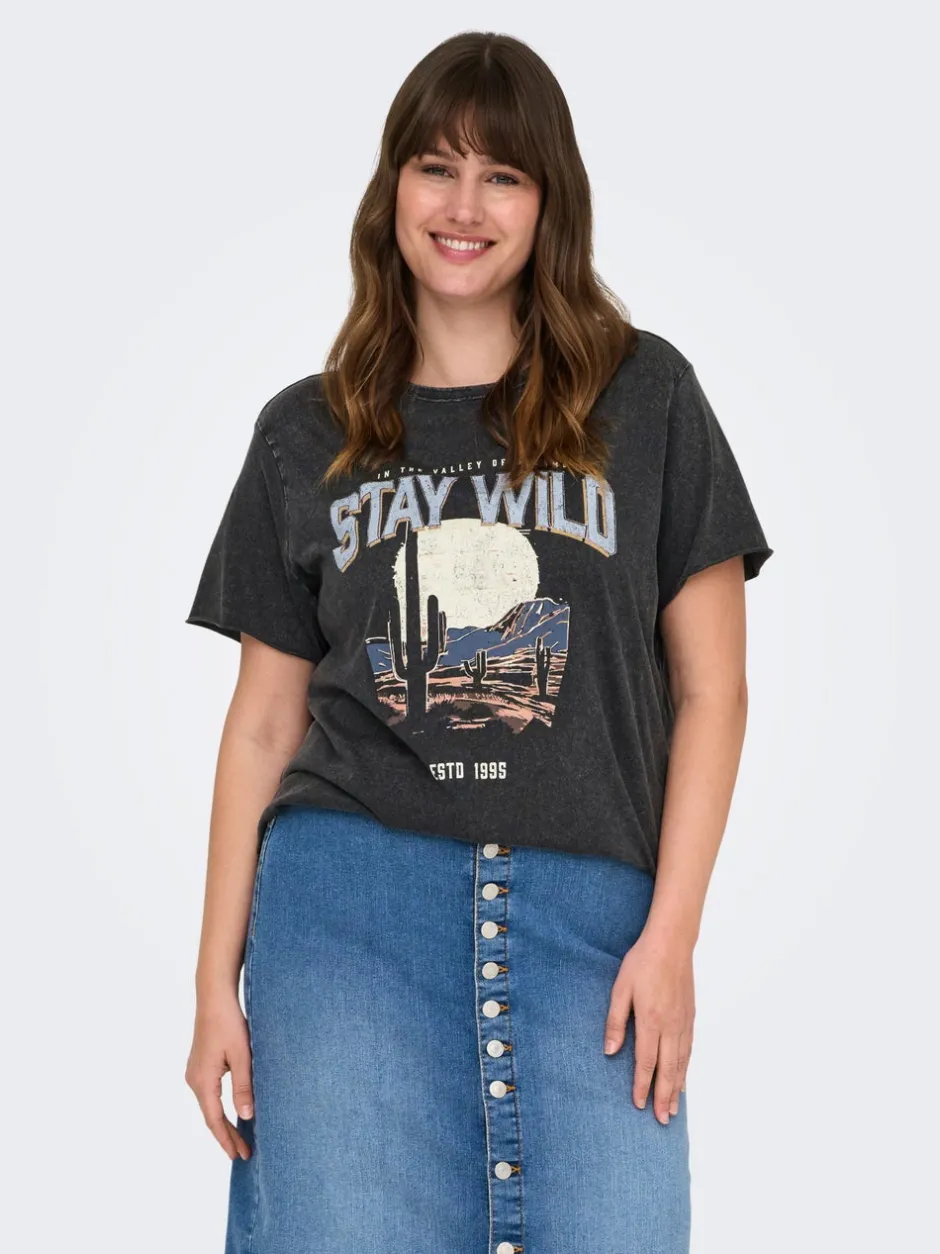 CARLUCY T-shirt Dame Toppe