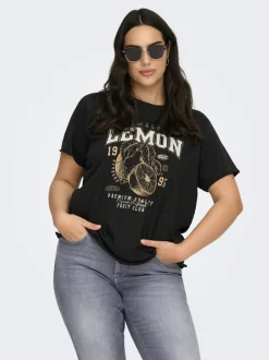Hot CARLUCY T-shirt Dame Toppe