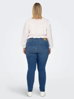 Online CARLUNA Høj talje Skinny fit Jeans Dame Jeans|Jeans