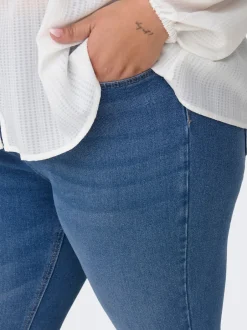 Online CARLUNA Høj talje Skinny fit Jeans Dame Jeans|Jeans
