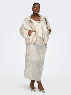 Hot CARMADDISON Nederdel Midinederdel Dame Nederdele