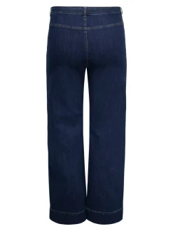 CARMADISON Høj talje Wide leg fit Jeans Dame Jeans|Jeans