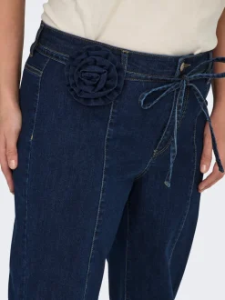 CARMADISON Høj talje Wide leg fit Jeans Dame Jeans|Jeans