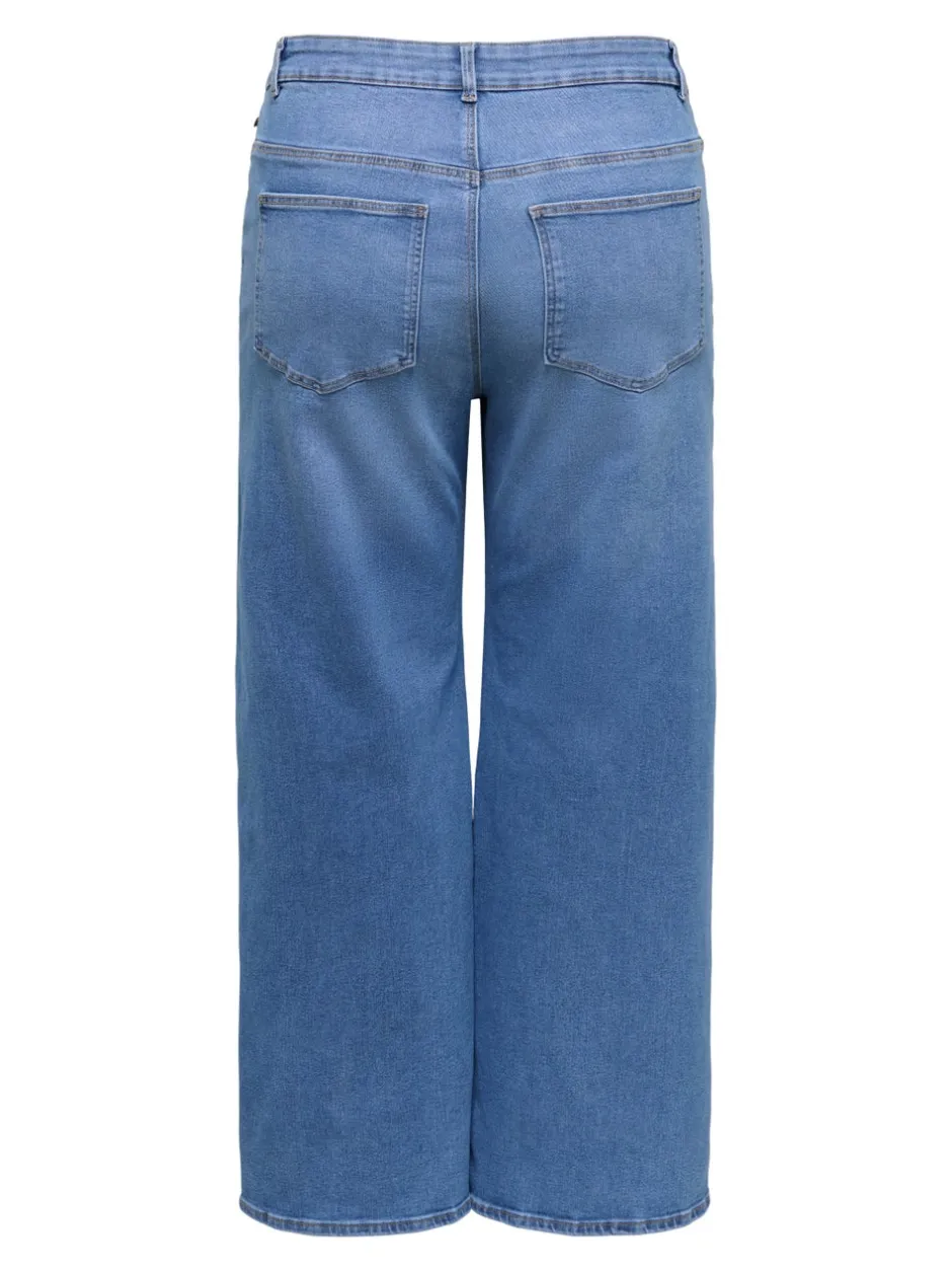 Best CARMADISON Høj talje Wide leg fit Jeans Dame Jeans|Jeans