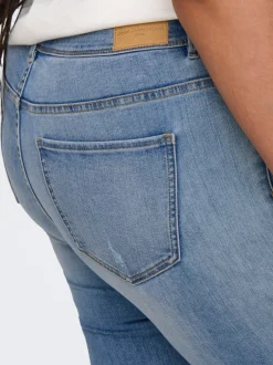 New CARMAYA Høj talje Flared fit Jeans Dame Jeans|Jeans