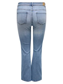 New CARMAYA Høj talje Flared fit Jeans Dame Jeans|Jeans