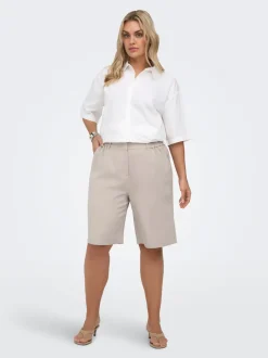 Clearance CARMIA Høj talje Regular fit Shorts Dame Shorts