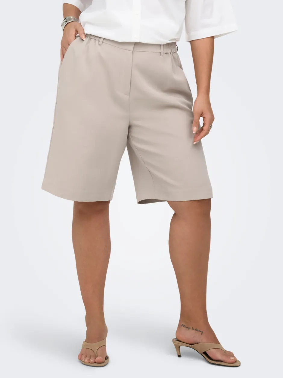 Clearance CARMIA Høj talje Regular fit Shorts Dame Shorts