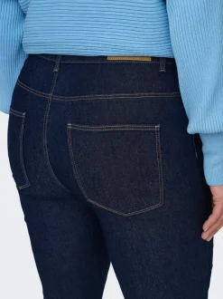 Sale CARMILA-IRIS Høj talje Skinny fit Ankellængde Jeans Dame Jeans|Jeans