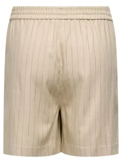 Outlet CARMONICA Mellemhøj talje Loose fit Chino-shorts Dame Shorts