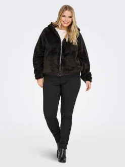 Discount CARNEWANNA Teddy-frakke Dame Jakker Og Frakker