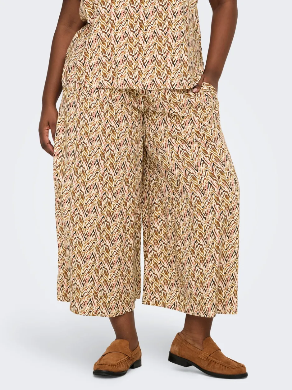 Hot CARNOVA Loose fit - cropped Bukser Dame Bukser