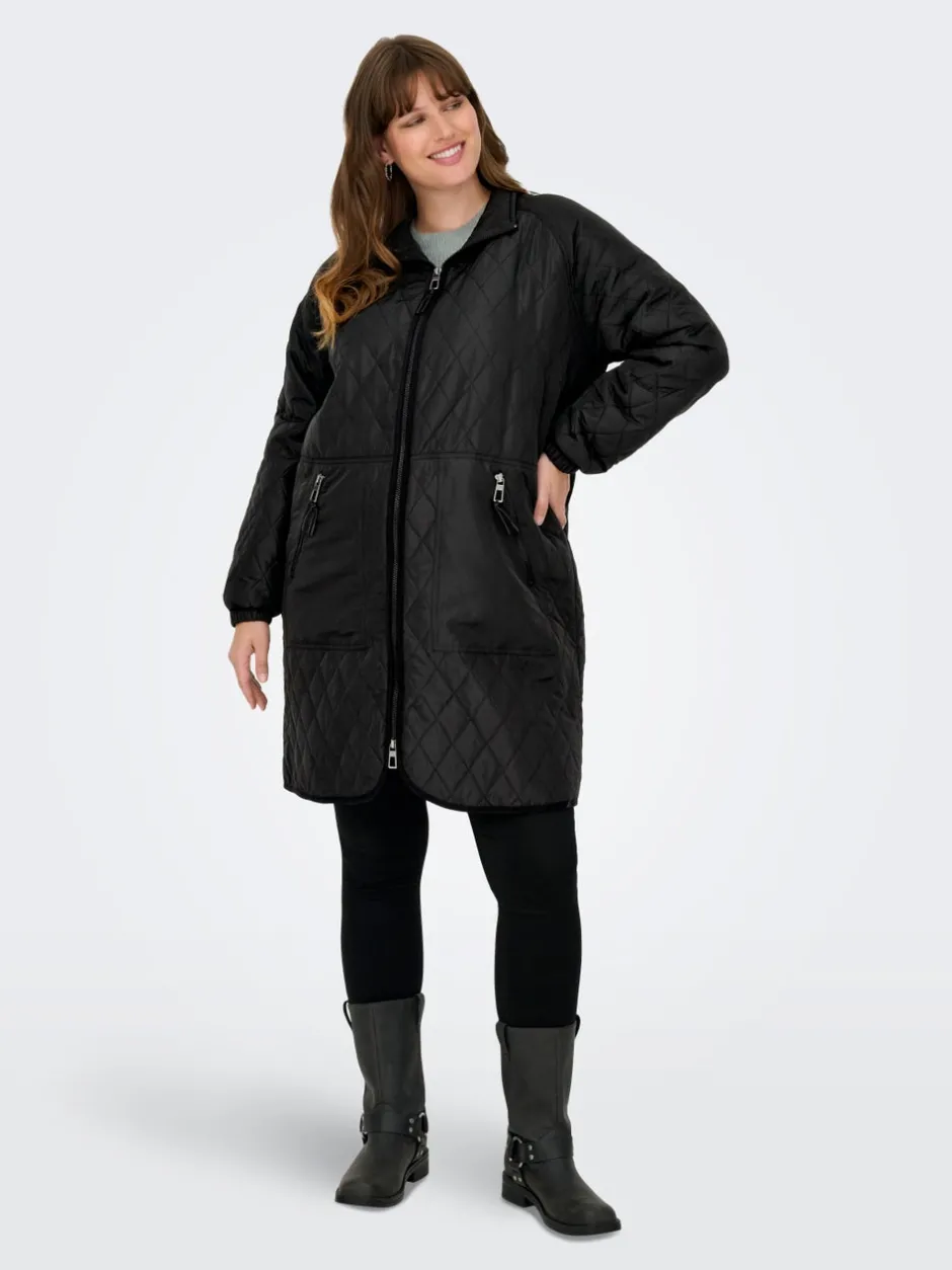 Outlet CAROHIO Quiltet jakke Dame Jakker Og Frakker